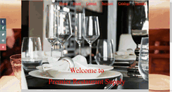 Desktop Screenshot of premierrestaurantsupply.com